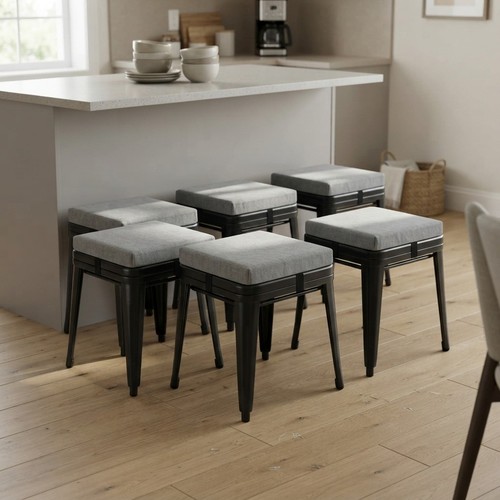 Bar stool cushions set 6 - set, of
