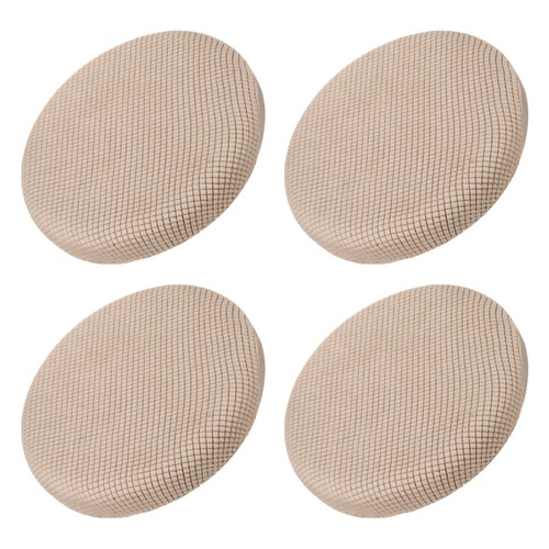 Pack round bar stool covers - 4,